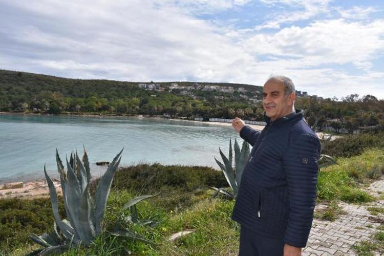 Çeşme Paşalimanı'ndaki arsaların vasiyete rağmen satışa çıkarılmasına tepki
