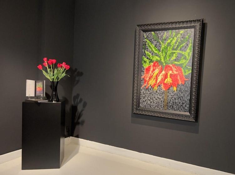 ANADOLU MOTİFLERİNİ ÇİÇEKLERLE BİRLEŞTİRDİM