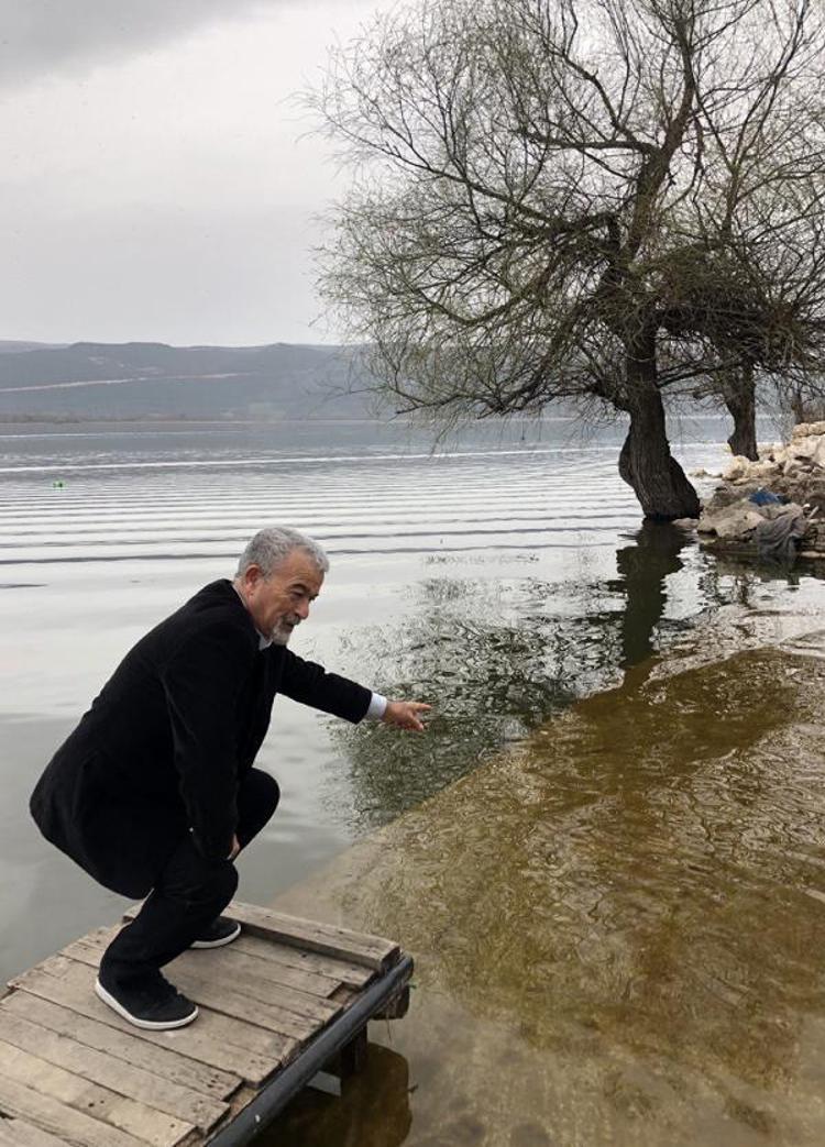 YAĞIŞLARA RAĞMEN GÖL CANLANMADI