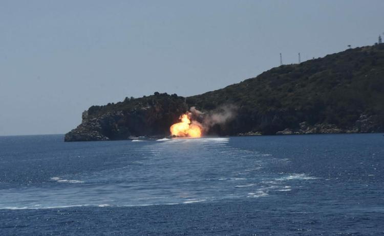 ADADAKİ HEDEFLER TAHRİP EDİLDİ