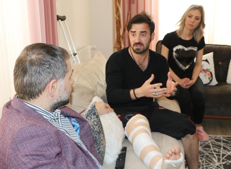 BACAĞINA ATEL TAKILDI