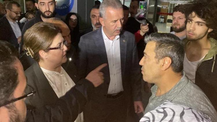 BAKAN YANIK, YARALILARI ZİYARET ETTİ