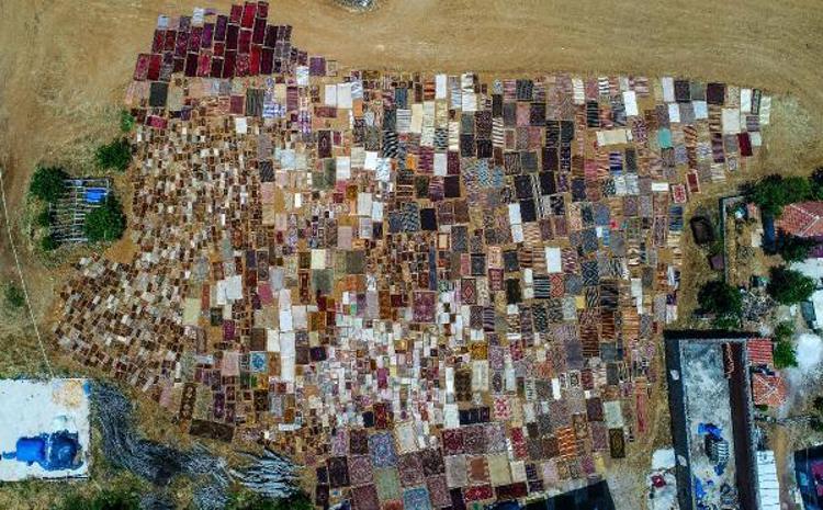 GÜNEŞ, HALIYI FAZLA BOYA VE MİKROPTAN ARINDIRIYOR