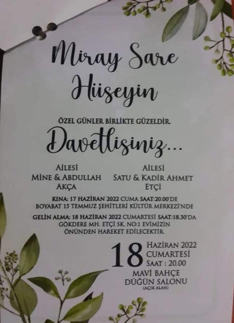 BALAYINDAN DÖNERKEN ÖLDÜLER