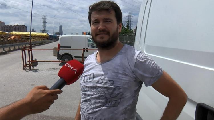 ARAÇ SON ANDA KAÇTI