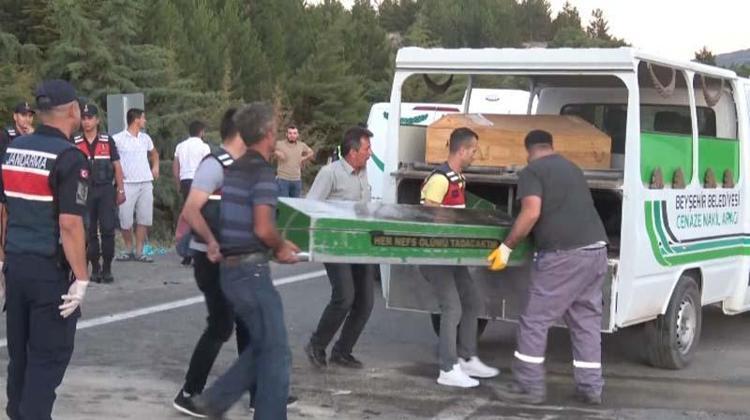 KAZADA ÖLEN GENÇLER BEYŞEHİR GÖLÜNDEN DÖNÜYORMUŞ