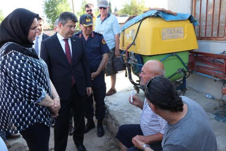 BABASI ÜZÜNTÜDEN BAYGINLIK GEÇİRDİ