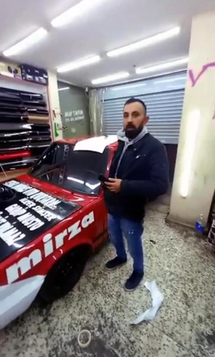 MODİFİYE ARAÇLARLA POZ VERMİŞ