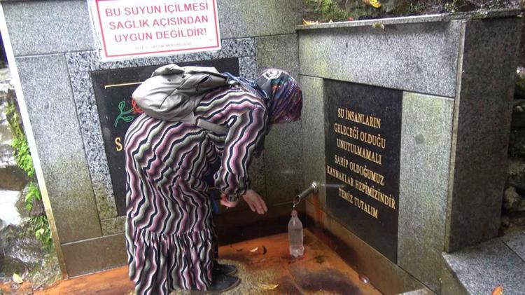 ‘BİZ BU SUYU ŞİFALI BİLİYORDUK’