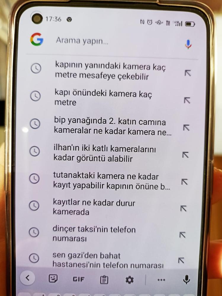 ARAMA MOTORUNDAN GÜVENLİK KAMERASININ NE KADAR ALANI GÖRDÜĞÜNÜ ARATTIĞI ORTAYA ÇIKTI