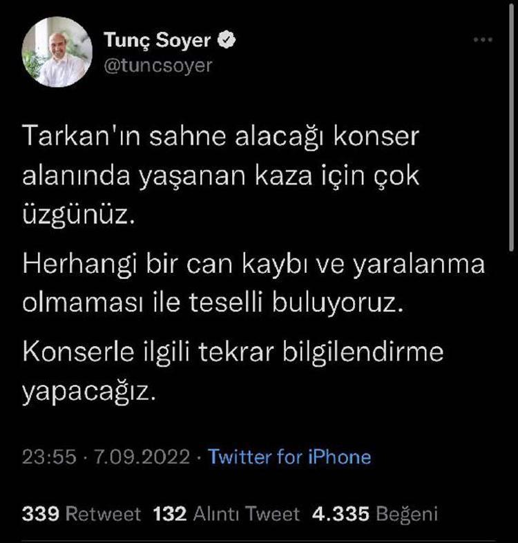 BAŞKAN SOYER’DEN AÇIKLAMA