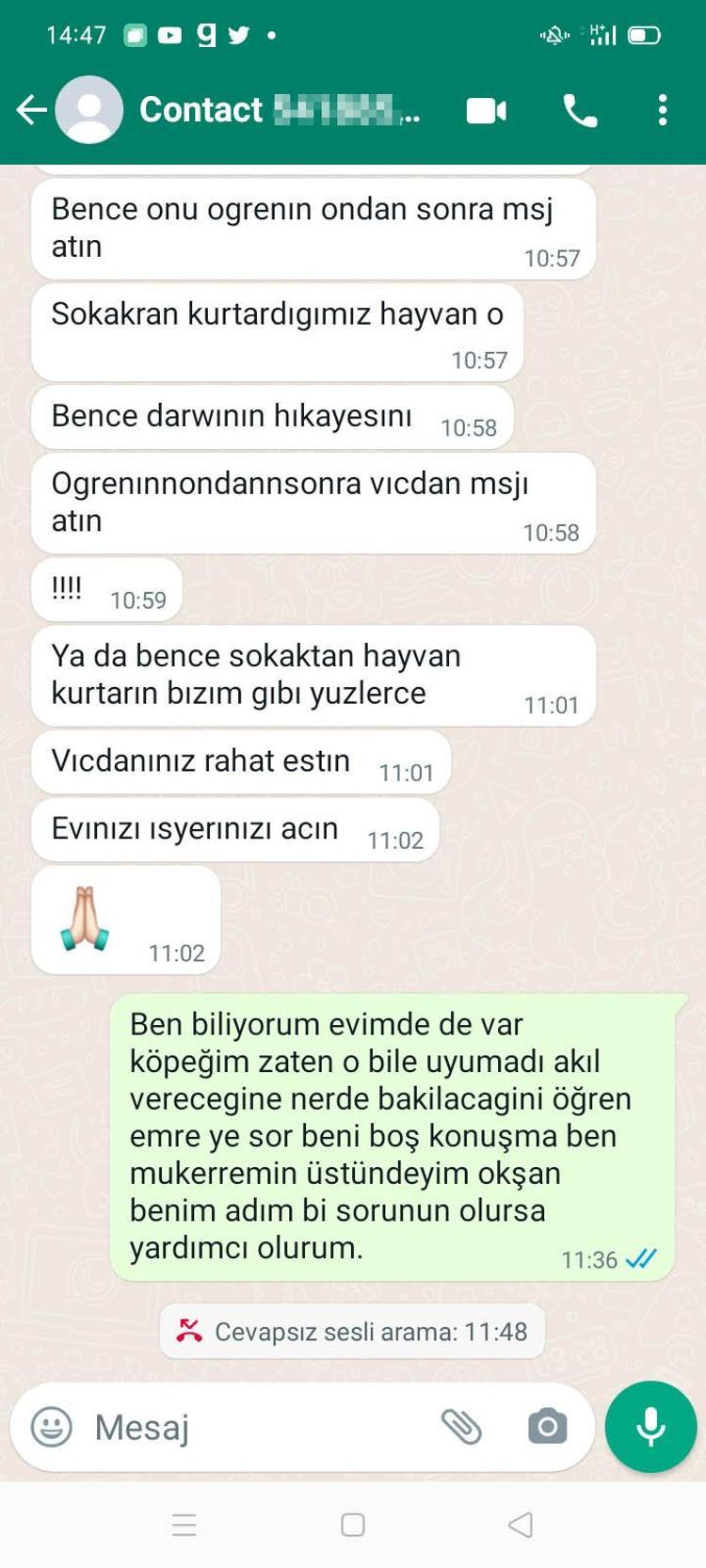 KENDİMİ SAVUNMAK ZORUNDA KALDIM