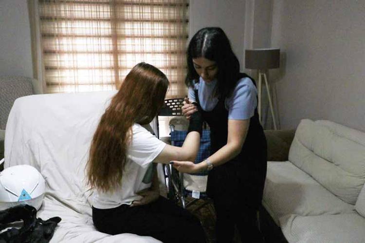 ANNEANNEMİN ALDIĞI KASK HAYATIMI KURTARDI