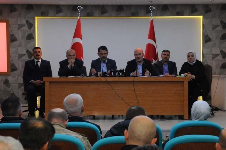 ‘HASARLI BİNA SAHİPLERİNE MADDİ YARDIM’