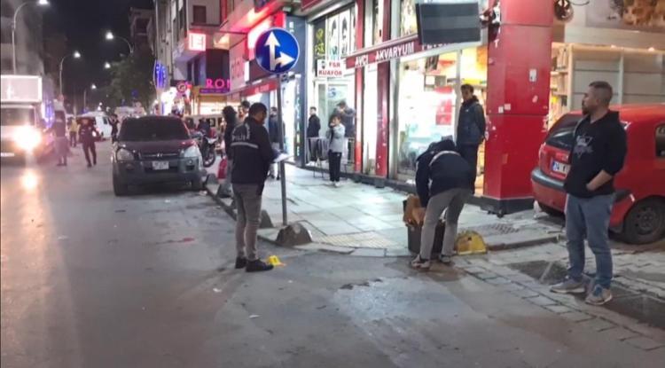 SALDIRI ANI GÜVENLİK KAMERASINDA