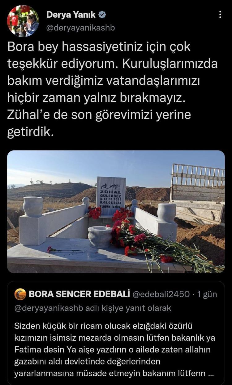 BAKAN YANIK PAYLAŞTI