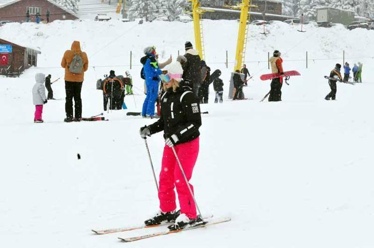 SÖMESTİR TATİLİNİN SON HAFTA SONUNDA PİSTLER DOLDU