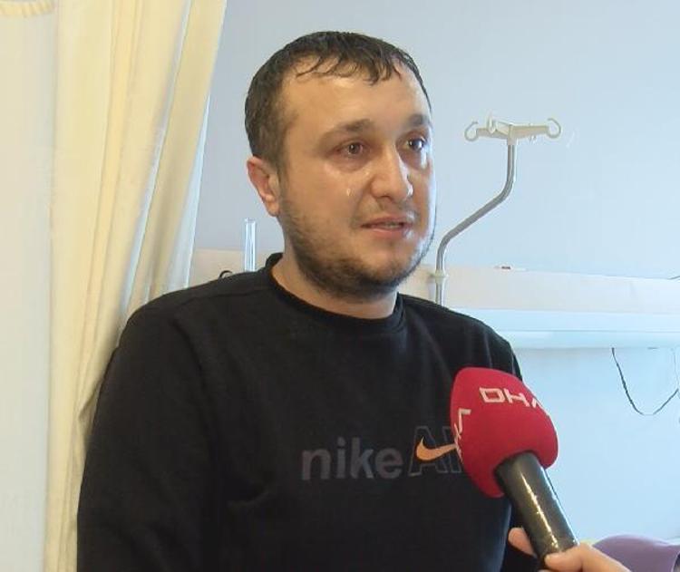 BABA KUŞAT, GÖZYAŞLARI İÇİNDE ANLATTI