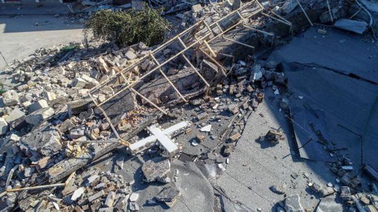 ANTAKYADAKİ TARİHİ KİLİSELER DEPREMDE YIKILDI