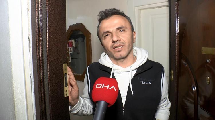 HERHALDE EV SAHİBİ BOYAYIP VERDİ