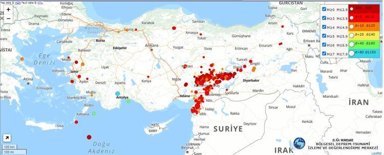 KÜÇÜK ÖLÇEKLİ SIVILAŞMA VE KIRILMALAR VAR