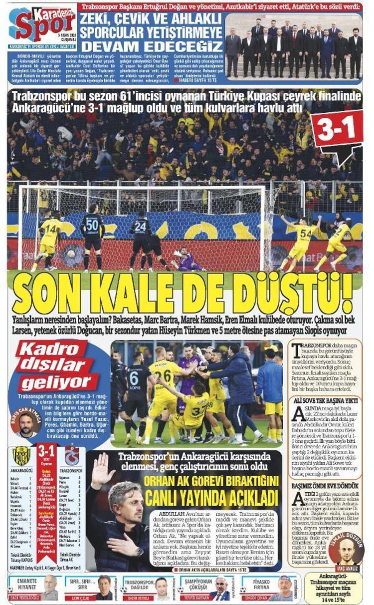 TAKIMI EN AZ YÖNETEN ÜÇÜNCÜ HOCA