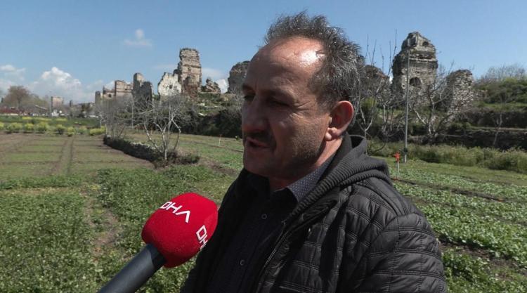 ÇÖKME TEHLİKESİ OLAN DUVARLARA YAKLAŞAN BÖLGELER KAPATILACAK