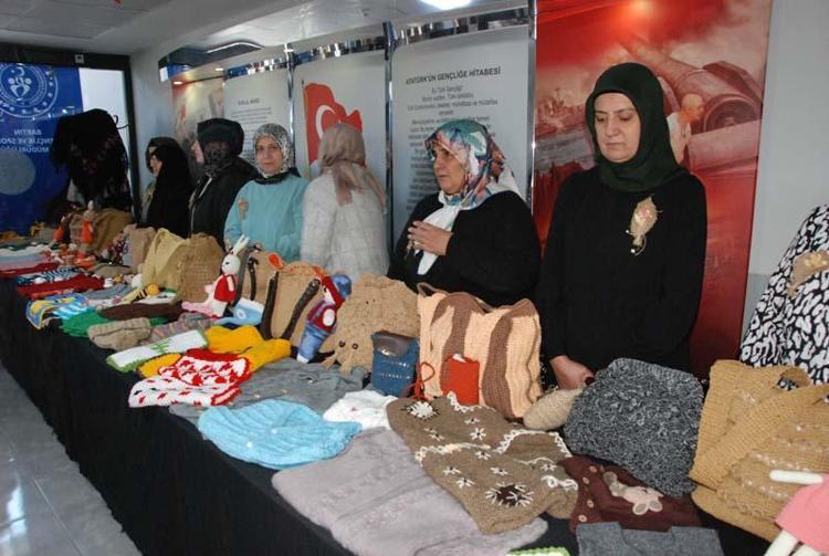 ‘ÖRGÜ KURSUNDA MOTİVASYONLARININ ARTTIĞI GÖRDÜK’