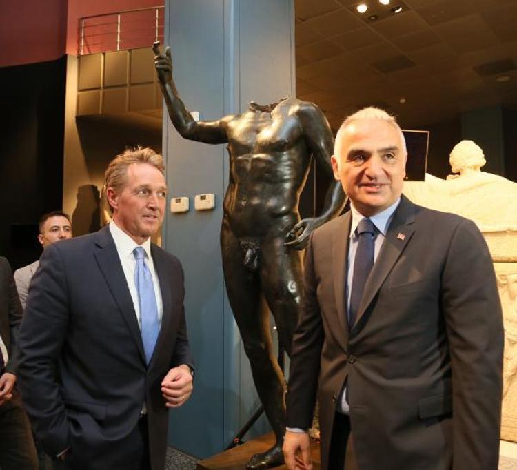 BRONZ SEPTİMUS SEVERUS HEYKELİ