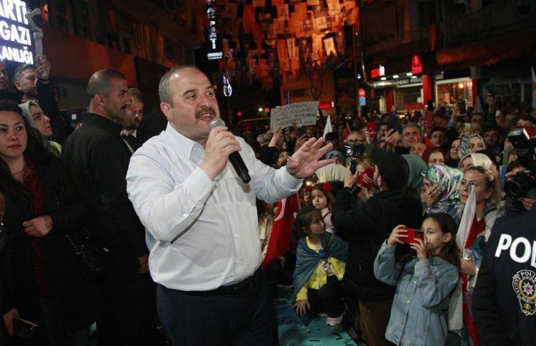 SEÇİM İRTİBAT BÜROSUNUN AÇILIŞINA KATILDI