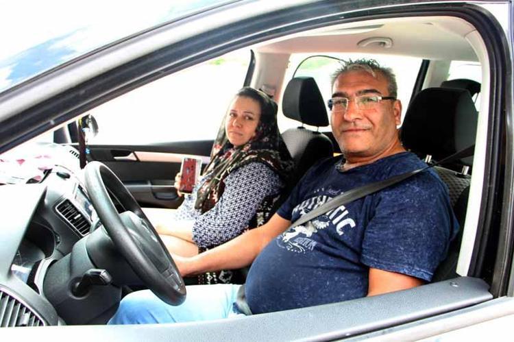 HEM İZNE HEM OY KULLANMAYA GELDİM