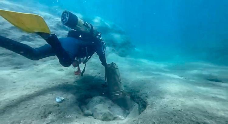 ‘SU ALTINDA İLGİNÇ NESNELER GÖRDÜK’