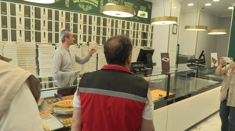 BAKLAVA DÜKKANINA DENETİM