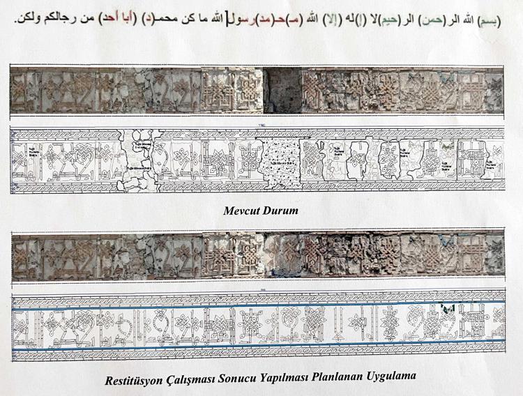 ŞEREFENİN ALTINDA MÜLK ALLAHINDIR YAZIYOR
