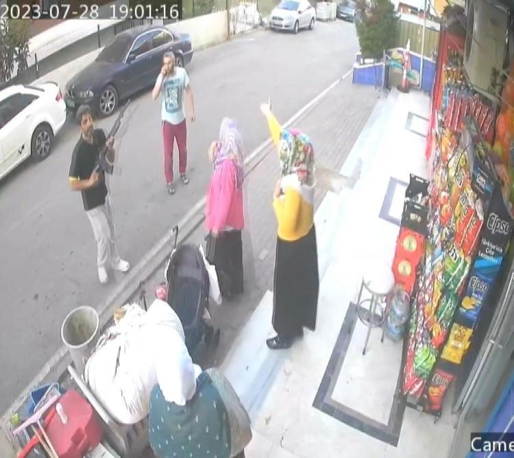 EŞİNİ DARBEDEN KİŞİYİ BACAĞINDAN VURUP FİRAR ETTİ