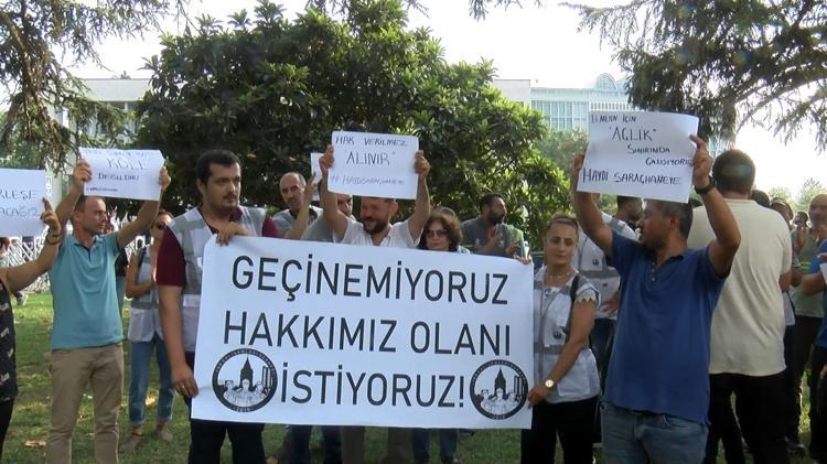 AYNI KURUMDA ÇALIŞTIĞIMIZ İŞÇİNİN ANCAK YARISI KADAR MAAŞ ALIYORUZ