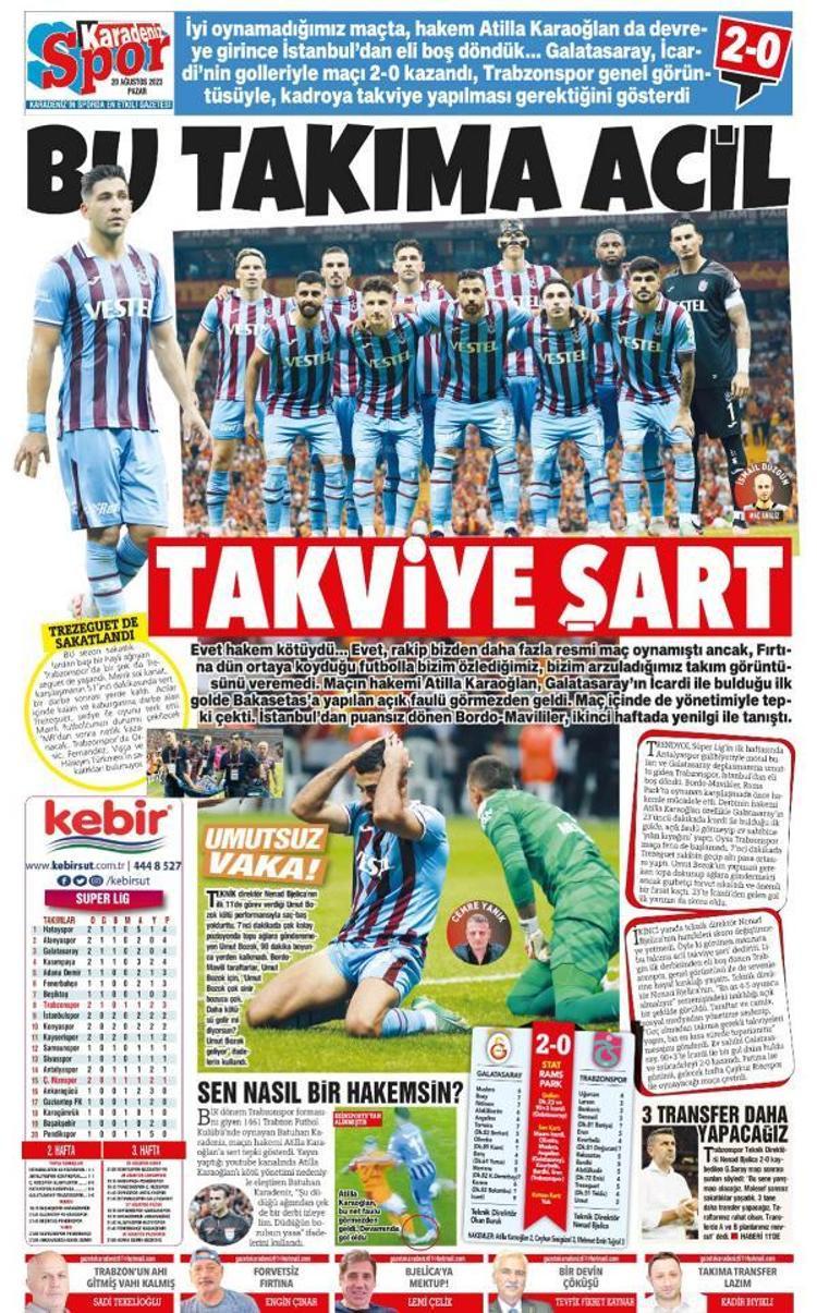 BAKASETAS KÖTÜ OYNADI, BJELICA’NIN TERCİHLERİ ELEŞTİRİLDİ