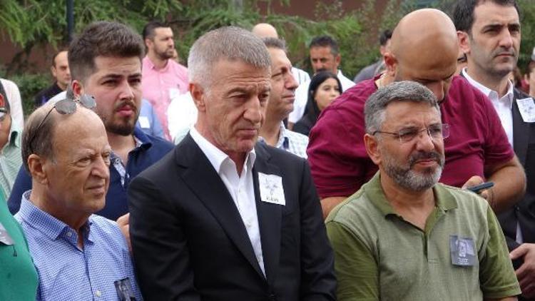 BAŞKAN DOĞAN KATILMADI, AĞAOĞLU VE YÖNETİMİ MERASİMDE