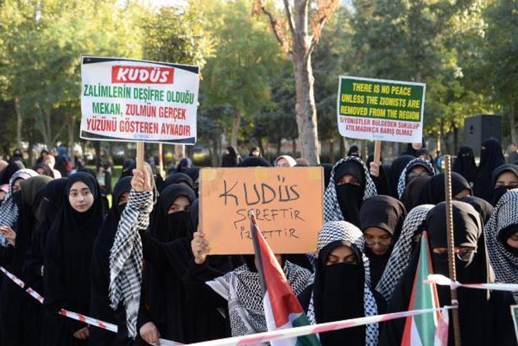 ‘HÜDA-PAR OLARAK FİLİSTİN’İN VE MESCİD-İ AKSA’NIN ÖZGÜRLÜĞÜNE GİDEN HER MEŞRU EYLEMİN YANINDAYIZ’