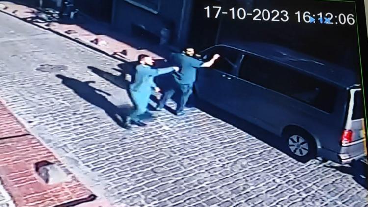 DEHŞET ANLARI KAMERADA