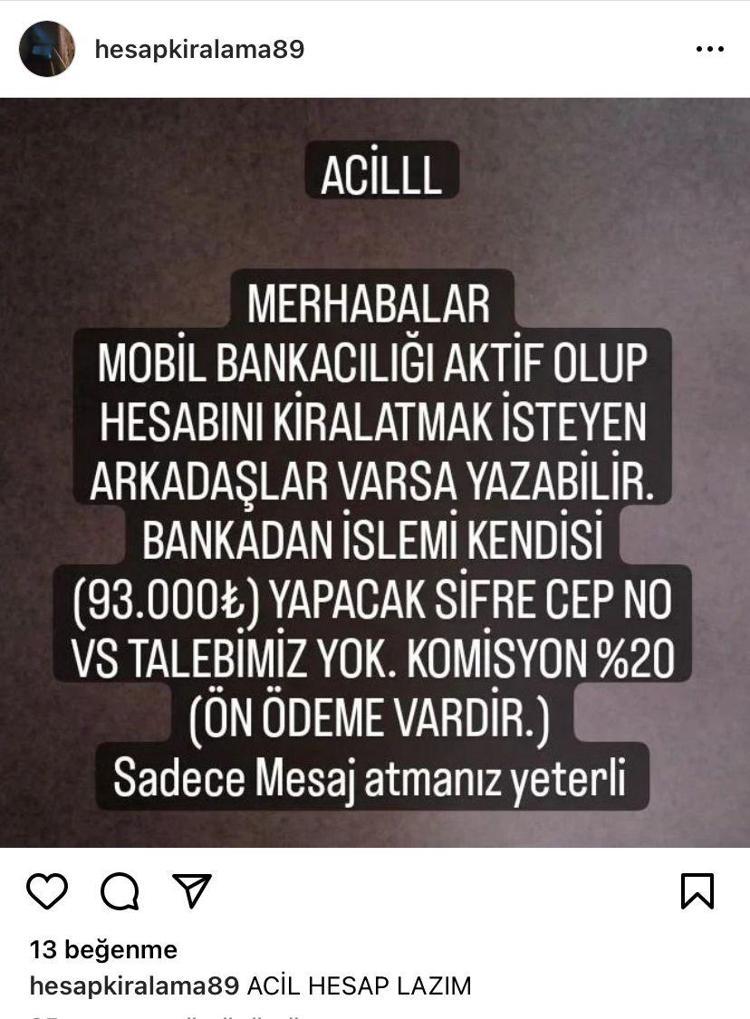 HESAPLARINI KİRALAYAN KİŞİLER YASA DIŞI BAHİS SUÇUNA ARACILIK EDİYOR