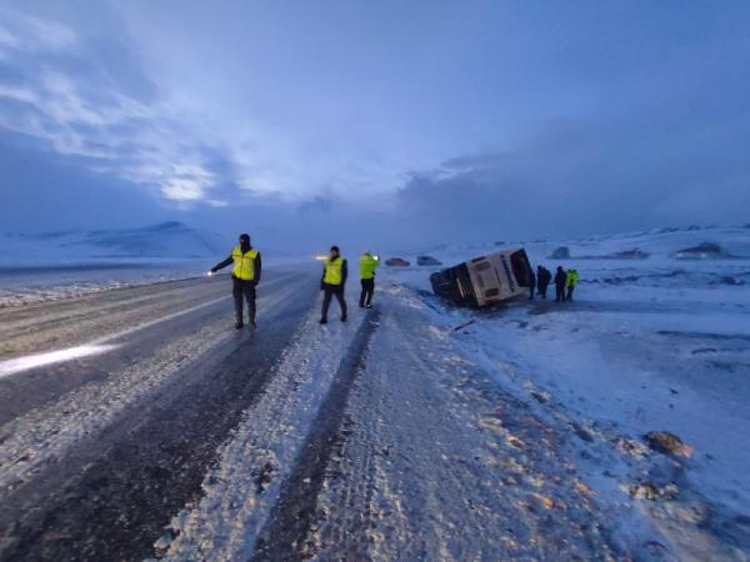 ERZURUMDA EĞİTİME KAR ENGELİ