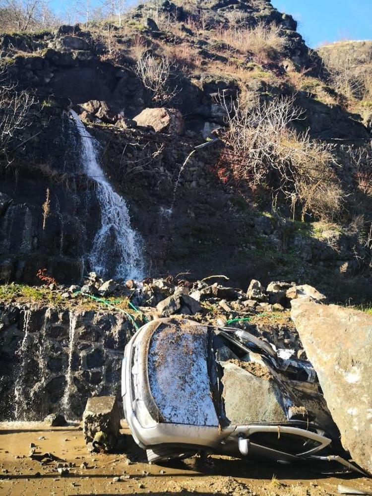 2023TE KAYA DÜŞMESİYLE 7 HEYELAN OLDU