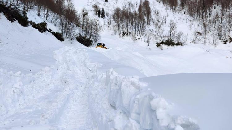 ŞAVŞATTA BÖYLE BİR KAR GÖRMEDİK