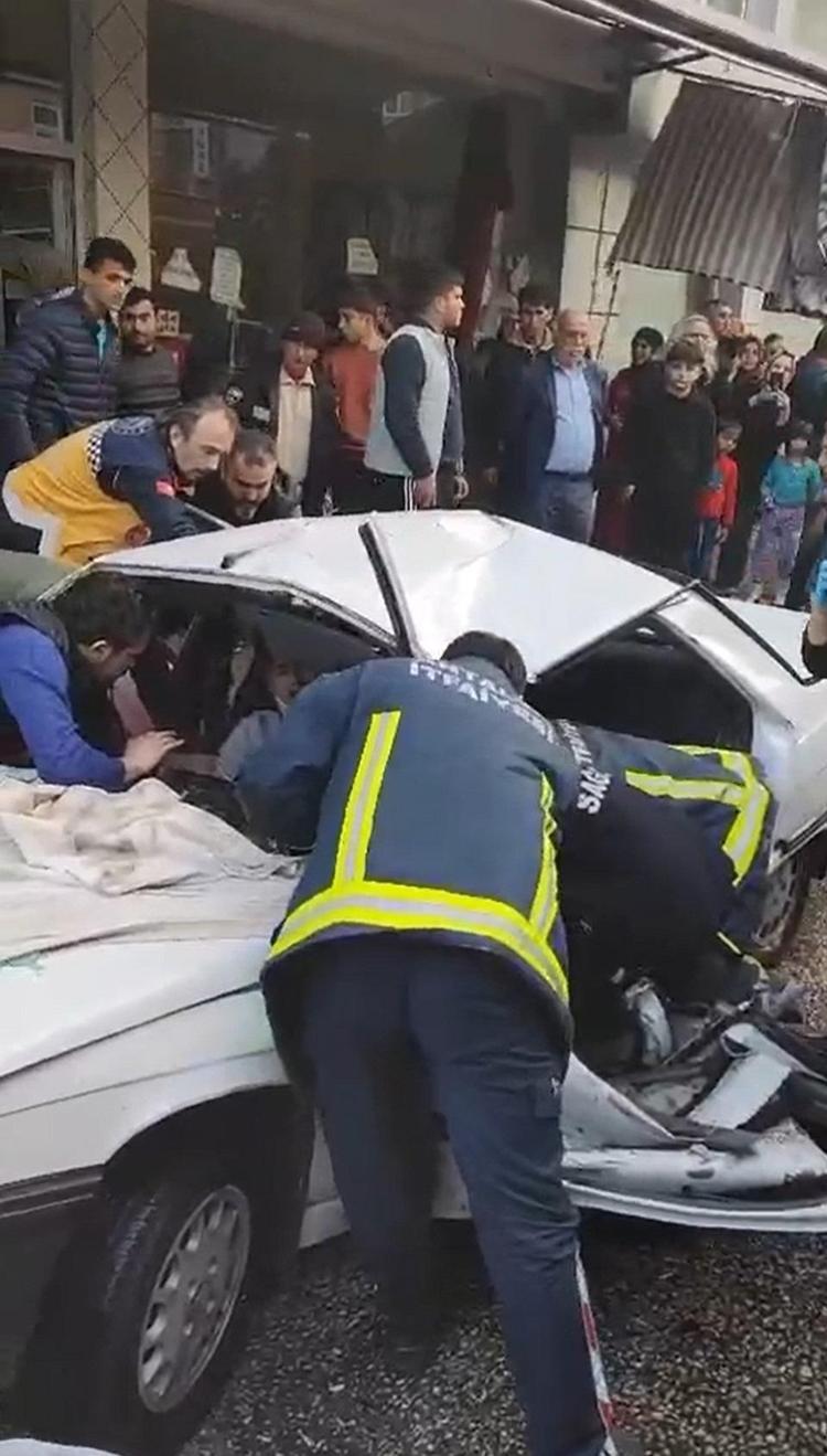 KİLOLARCA AĞIRLIKTAKİ KAZANIN ALTINDA KALDI