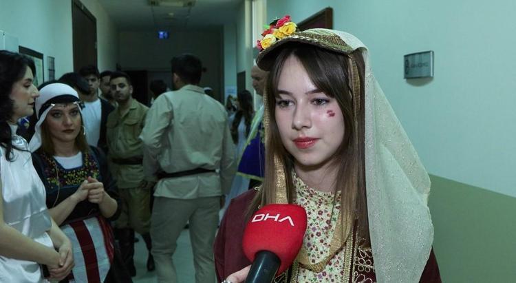 MARAŞ: BİZİM YAŞIMIZDA ŞEHİT OLAN VE SAVAŞA GİDEN GENÇLERİ CANLANDIRIYORUZ