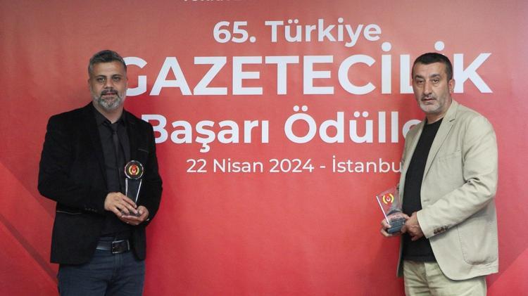 ÖDÜL ALAN GAZETECİLER DUYGULARINI İFADE ETTİLER