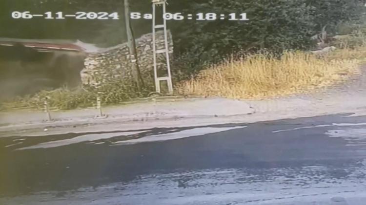 KOŞARAK SANİYELERLE KURTULDU