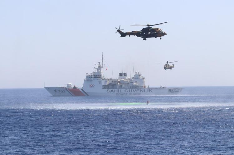 TATBİKATTA ÇOK SAYIDA PERSONEL YER ALDI