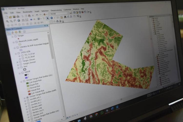 YÜZDE 90’IN ÜZERİNDE DOĞRULUKLA YANGINLARI SINIFLANDIRDIĞINI GÖRDÜK